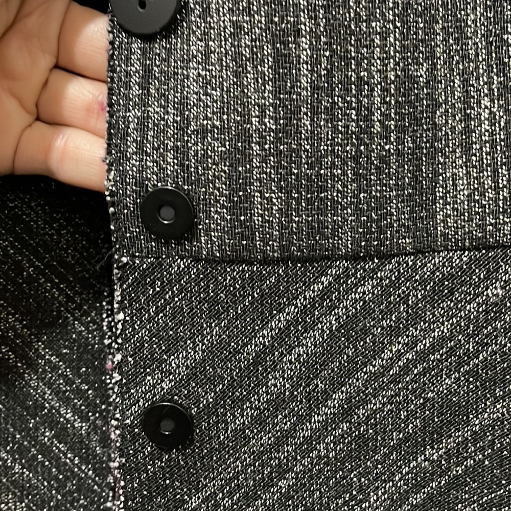 Elie Tahari Gray Textured Women's Blazer (sz 12) - Picture 5 of 8